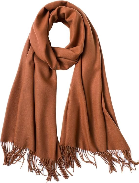 maamgic Sciarpa Donna Invernale, Caramello