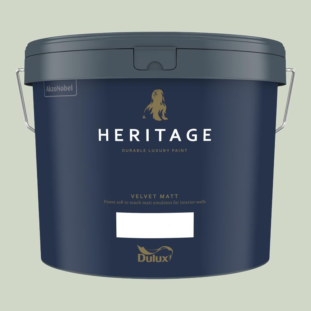 Paint Stop Mixed Colour Dulux Trade Heritage Matt Dh Pearl Colour 10L