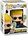 Funko POP Animation: Johnny Bravo - Johnny with Mirror & Comb, Multicolor, 5 inches, (57789)