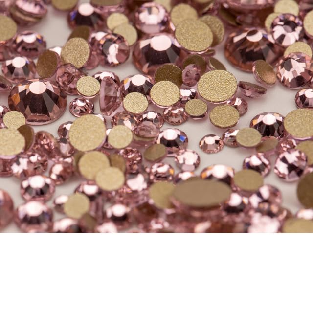 Cristalli Trasparenti AB Gold Sliver Mix Formati Vetro 3D Nail Art Strass Perline Manicure Per Unghie Decorazioni Artistiche DIY-ss6 - Foto 9