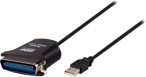 Miniatura 2 de ATIVA™ Cable adaptador de impresora USB a paralelo, 6'