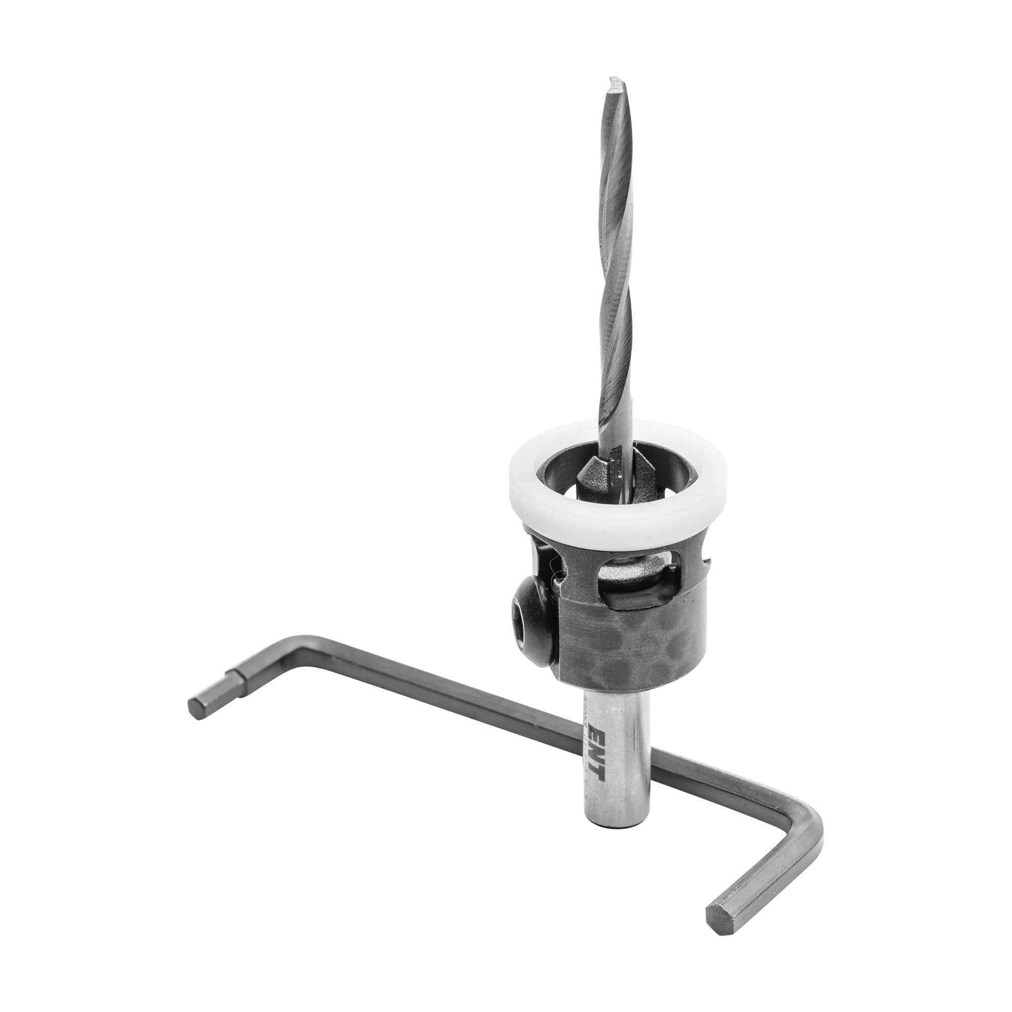 ENT 52058 Pogłębiacz 90° z ogranicznikiem głębokości Węglik spiekany, średnica wiertła (D2) 4,0 mm, Pogłębiacz (D1) 10 mm, L 50 mm
