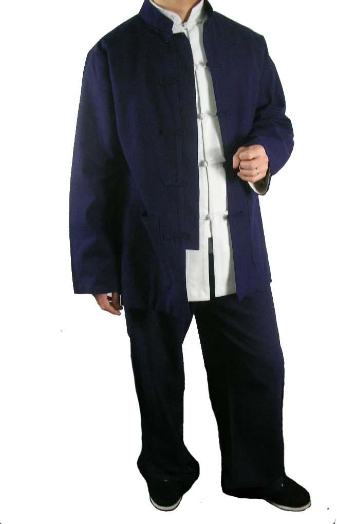 Interact China Fine Linen Kung Fu Martial Arts Taichi Uniform Suit Tailor