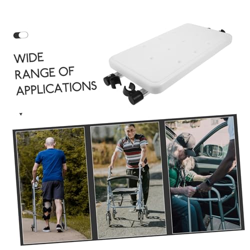 Planche d'assise réversible Gatuida en aluminium pour déambulateur - 7