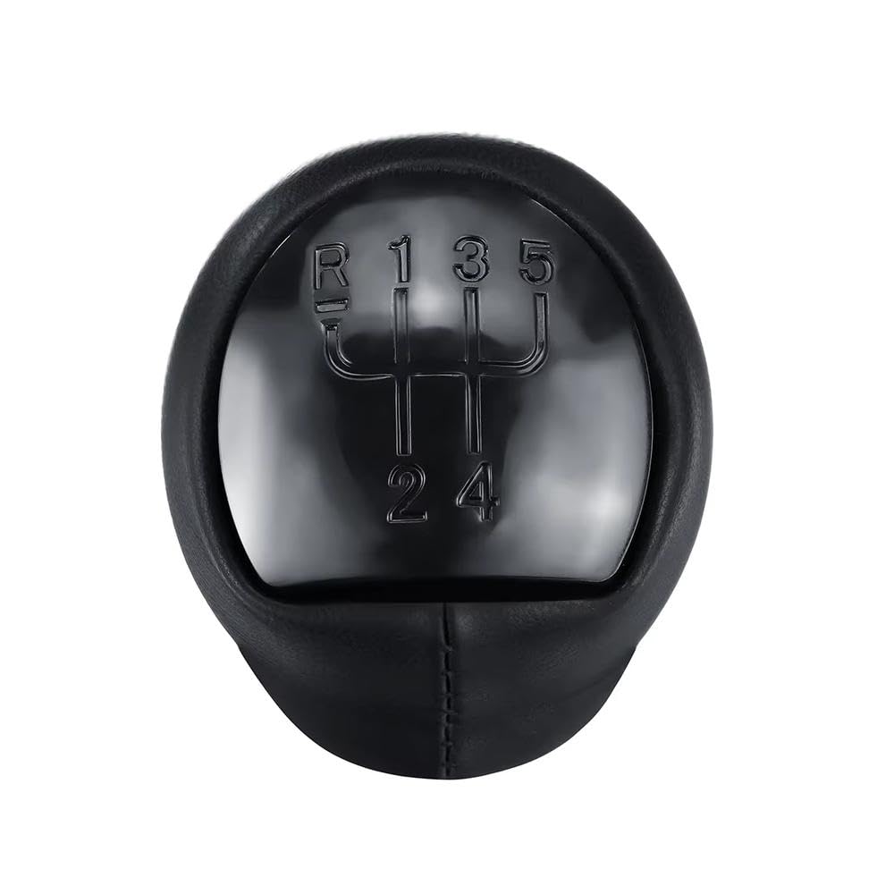 POANBCGY Car 5 Speed Gear Shift Knob for Renault Clio Espace Kangoo Laguna Megane Twingo for Dacia Logan Auto Parts(Black)