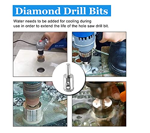 Image of Luomorgo 5Pcs 20mm /3 /4 inch Diamond Hole Saw