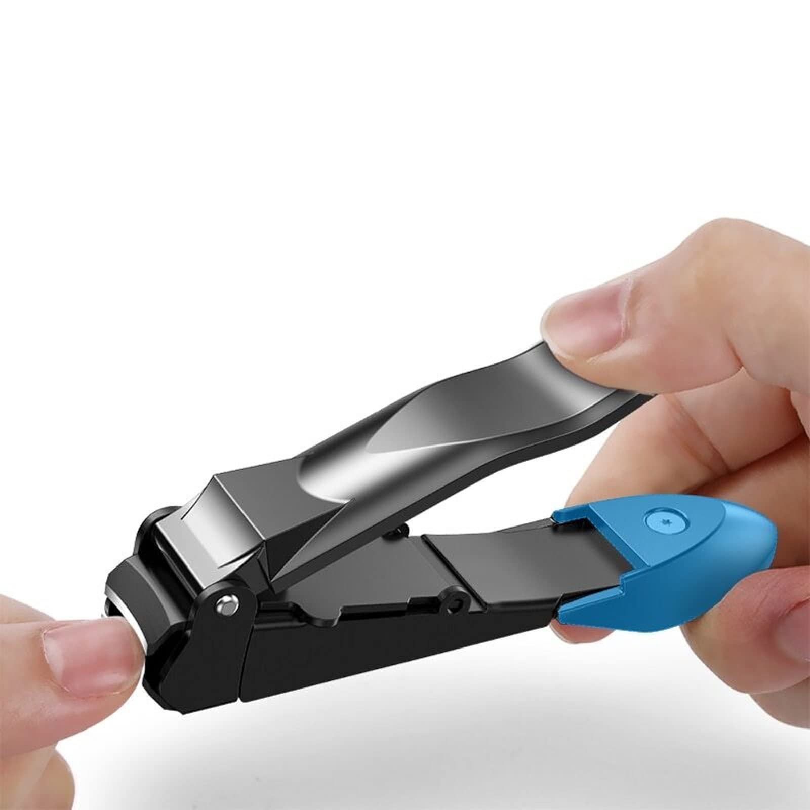 Nagelknipser, Anti-Spritz-Nagelknipser, Edelstahl, Maniküre-Werkzeuge, professionelles Bionik-Design, Pediküre-Schere, Handpflege, Fußpflege
