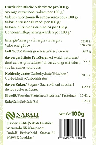 NABALI FAIRKOST FÜR ALLE Zatar Za’atar Gewürz – Gewürzmischung nach Ottolenghi – Zaatar orientalische Gewürze aus Palästina (100 g)