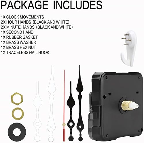 Miniatura 9 de Illuminated Bow & Pine Wreath Wooden Wall Clock 25x25cm