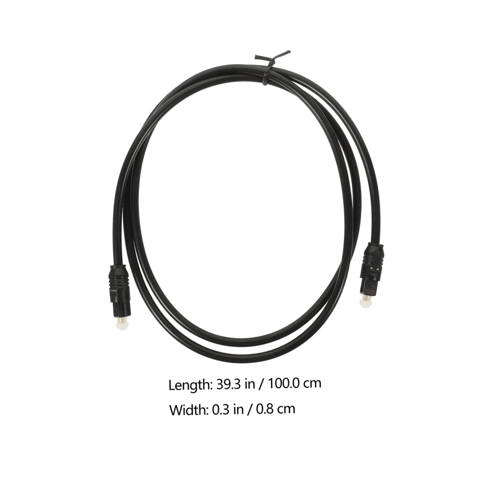 UPKOCH 8pezzi Cavo Audio Ottico Maschio Maschio Per Hi-fi e Home Theater Alta Stabilità e Trasmissione Digitale Per Amplificatori e Dispositivi Audio
