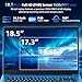 SGIN Windows 11 Laptop, 18.5 Inch Laptops with 16GB RAM 1024GB SSD, Office 365, Celeron N5095 Quad-Core(Up to 2.9GHz), Cooling Fan, WiFi 6, 8000mAh, HDMI, Business Student Computer for Work, School