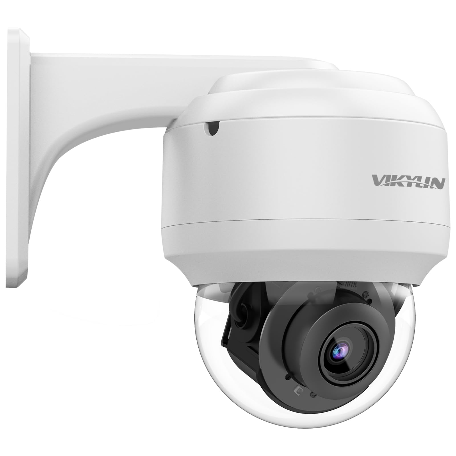 VIKYLIN 4K 8MP PoE PTZ Camera, 5X Optical Zoom Dome Security IP Camera | 355° Pan 90° Tilt, 2-Way Audio, AI Human Vehicle Detection, 100ft IR Night Vision, 512GB SD Slot, NDAA-picture-13