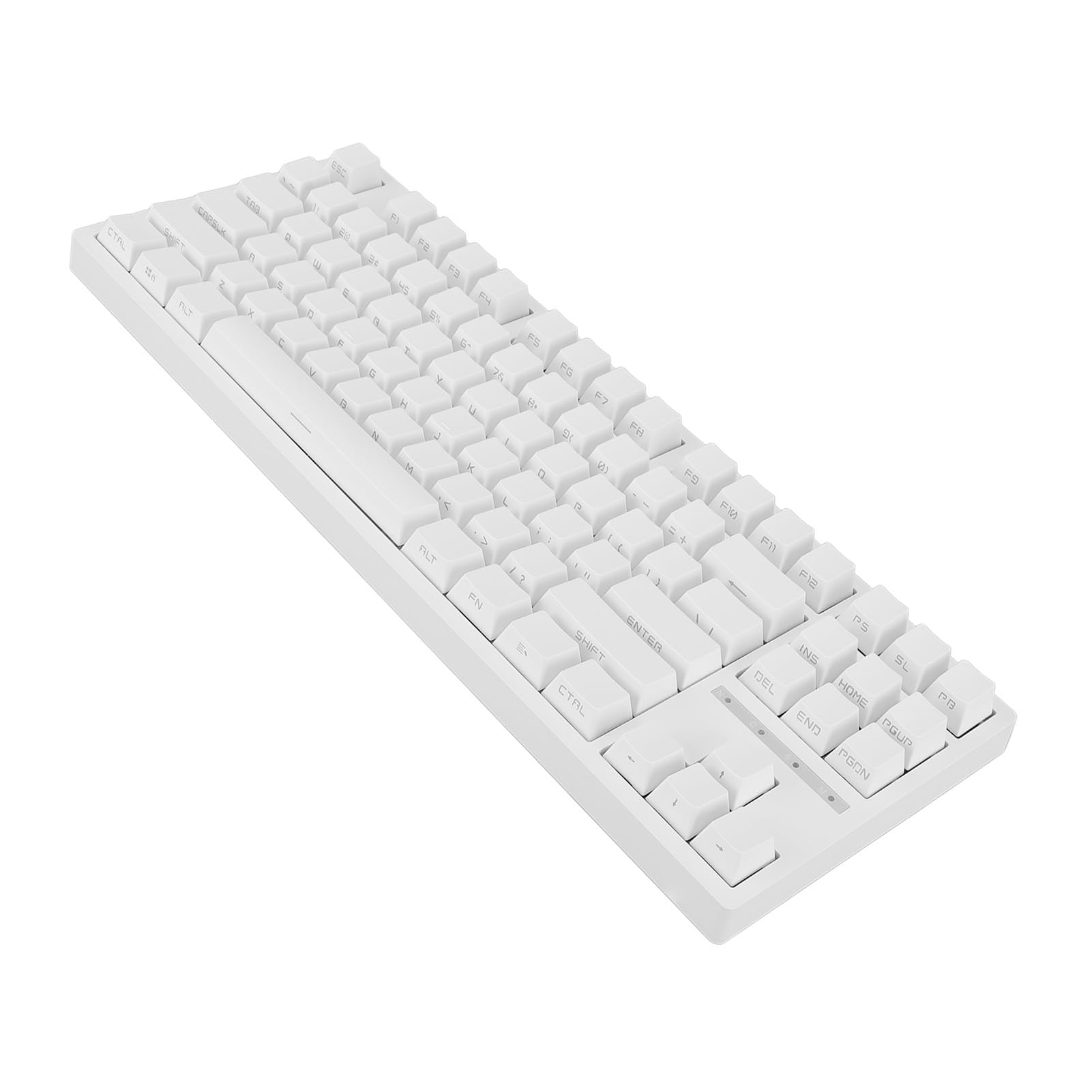 87 Tasten, 80% Mechanische Tastatur, Seitlicher Transparenter