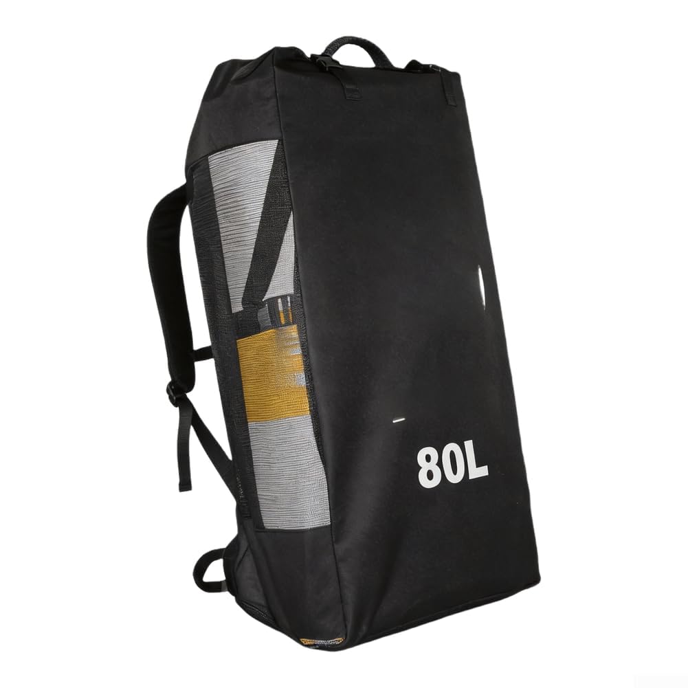 600D Oxford Tuch für aufblasbaren Rucksack für Stand Up Paddleboards mit Seitentaschen und ergonomischen Tragegurten