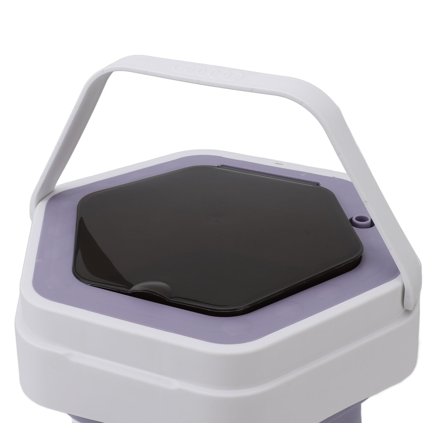 SIXRUN Przenośna Pralka, Mini Pralka Pralnia 8L Składany Projekt dla Ubrania Sockin (PURPLE)