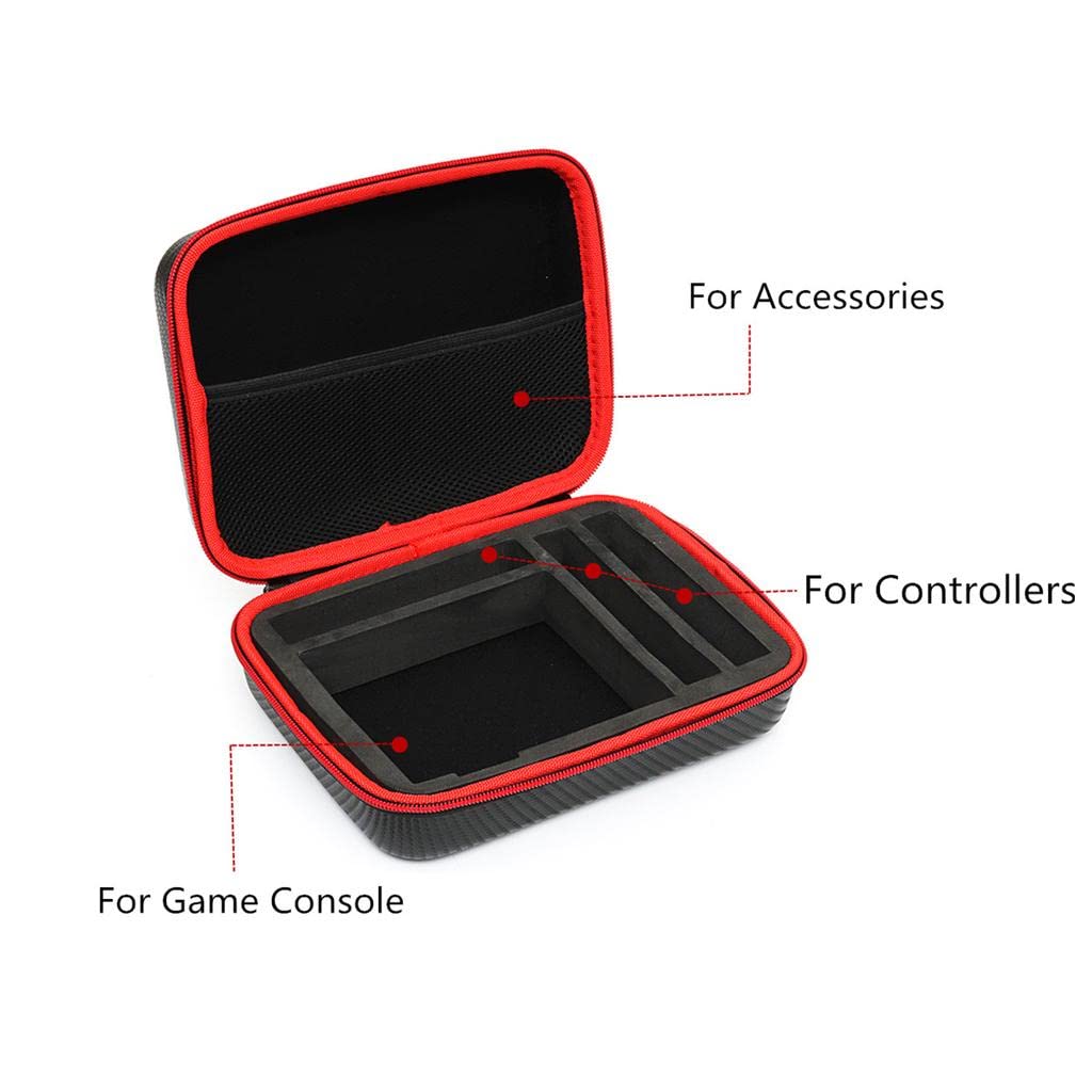 Link-e : Sacoche, Etui de Transport et de Rangement Semi-Rigide Compatible avec la Console Nintendo NES Classic/Mini