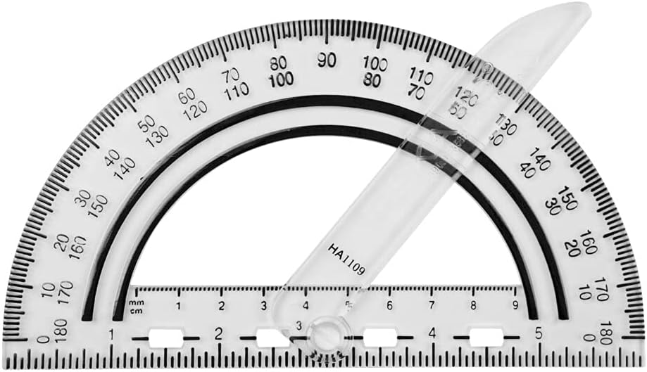 Fiskars 1295400J Back to School Supplies, Protractor