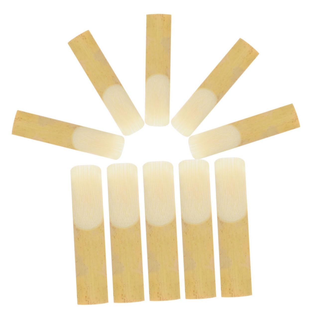 ibasenice 100pièces Anches De Saxophone Ténor Pour Saxophone Rechange De Qualité Pour Musiciens