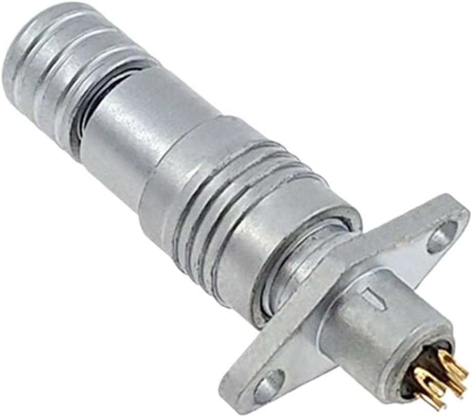 1PCS XS6 mini Socket 2Pin 3Pin 4Pin 5Pin 6mm Flange quick connector Push-pull docking connectors angle(XS6-4PIN Flange)