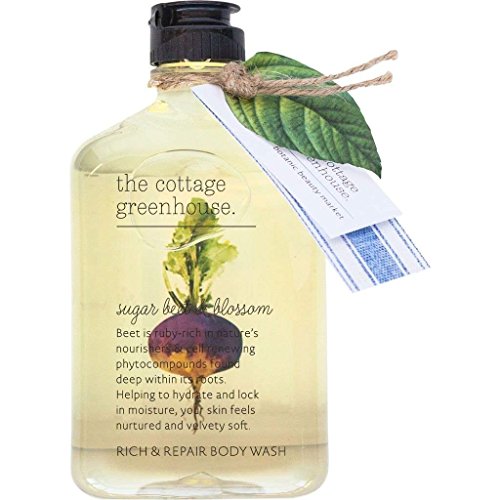 The Cottage Greenhouse Body Wash, Sugar Beet & Blossom, 11.5 Fl Oz