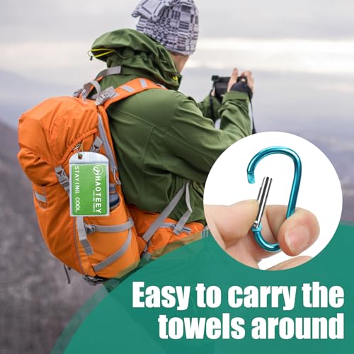 Cooling Towels Pack of 30, 40″*12″ Neck Cool Towel Bulk, Cold Towels for Neck and Face, Cooling Rags Sports Towel for Hot Weather, Running, Soccer, Yoga, Gym, Golf
