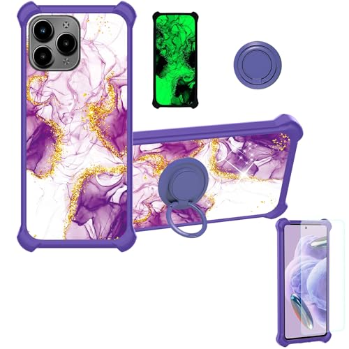 Kinetijy Funda Compatible para Packard Bell Daytona G16 Funda Case Carcasa Soporte Cover [con 9H Dureza HD Protector Pantalla] PC + Silicona Soporte JSZ ZDL