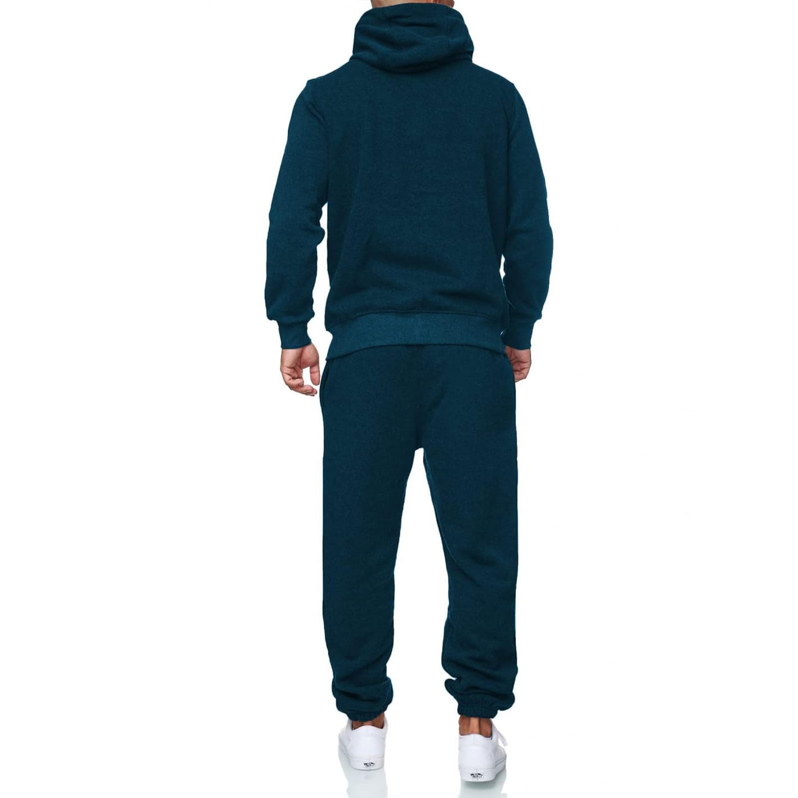 Tuta da uomo traspirante Set Athletic Gym Wear Casual Due Pezzi Jogging Abbigliamento