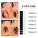 FADLASH Easy Fan Lash Extensions Volume Eyelash Extensions Mixed Tray 3D 4D 5D 6D 7D 10D Lash Extensions 0.07 Soft Self Fanning Volume Lashes Supplies Blooming Lashes (0.07-D, Mix 15-20mm)