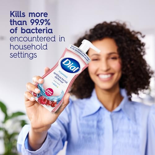 Dial Antibacterial Foaming Hand Wash, Power Berries, 7.5 fl oz, 6-Pack - image 2