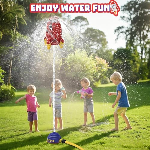 Jeu d'eau ete pour jardin et cour, l'idee cadeau ideale pour amuser les petits
