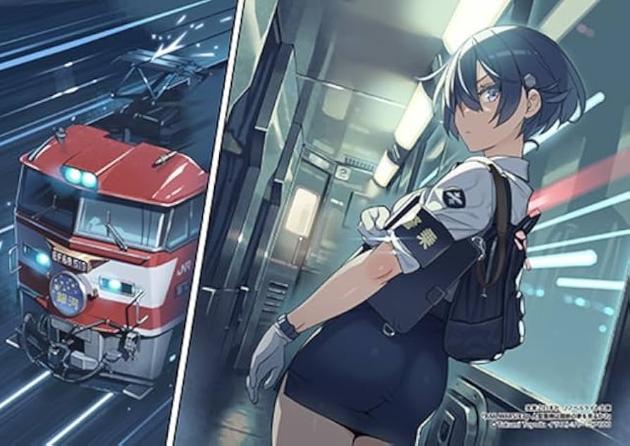 Amazon.co.jp: RAIL WARS! 公式 複製原画【A4】Exp 人型重機は國