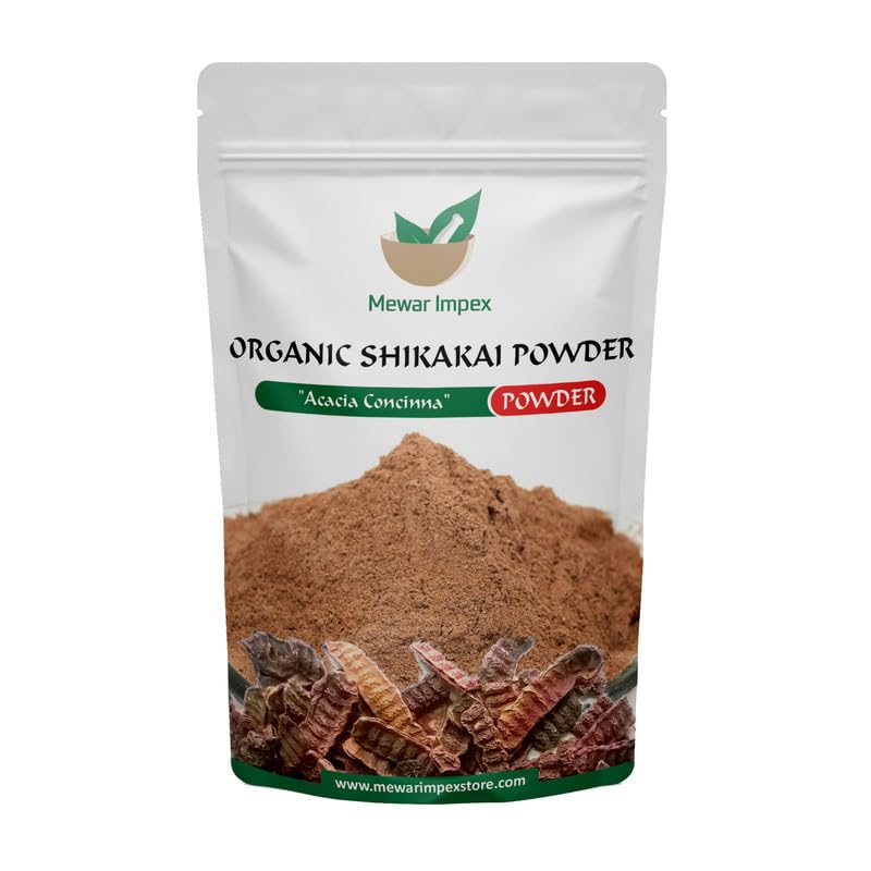 Shikakai Powder (900 g), Acacia Concinna - Polvo para Cabello Dañado