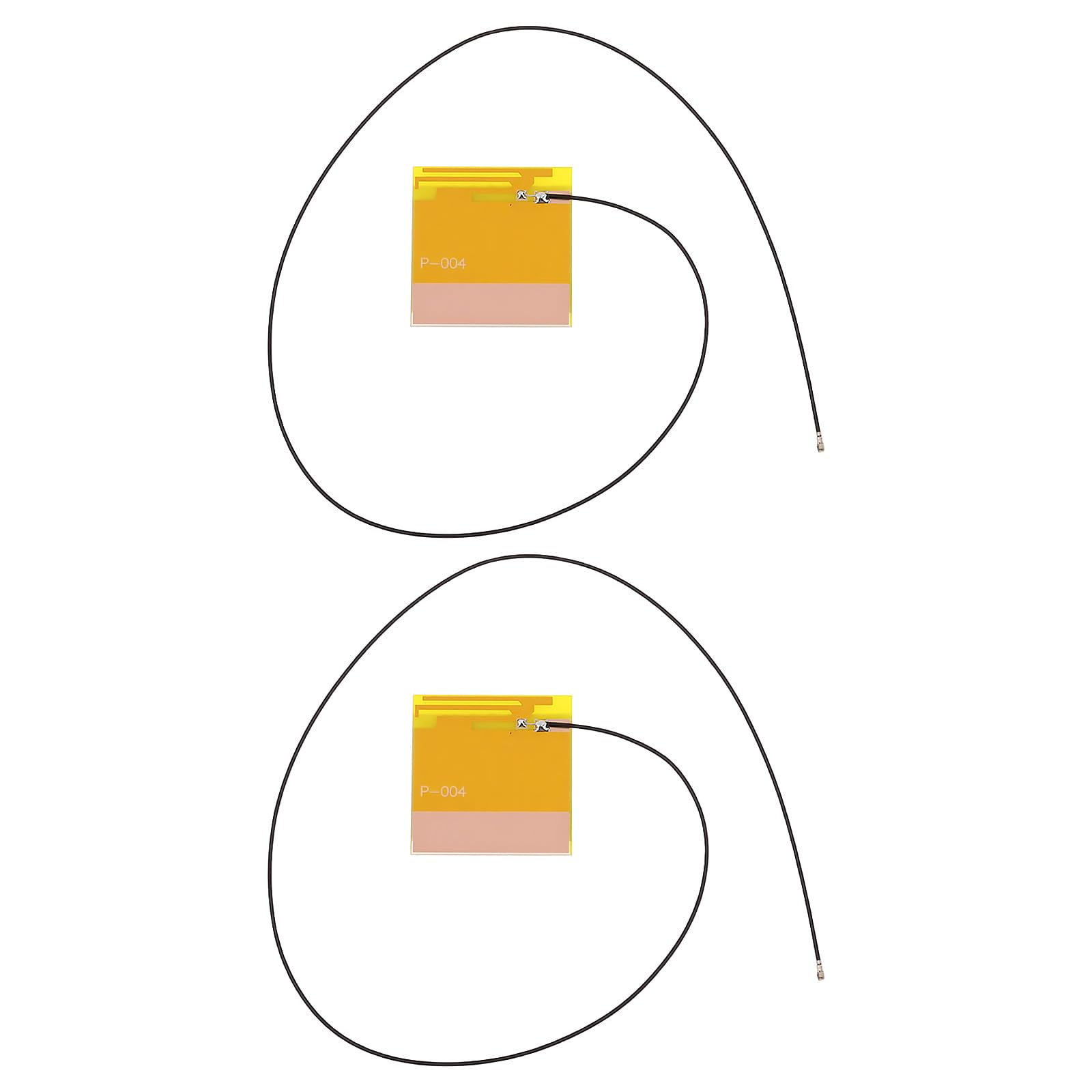 2 pezzi IPEX4 PC interno WiFi antenna compatibile con Intel AX210 AX200 NGFF M.2 WiFi 6 Card Laptop