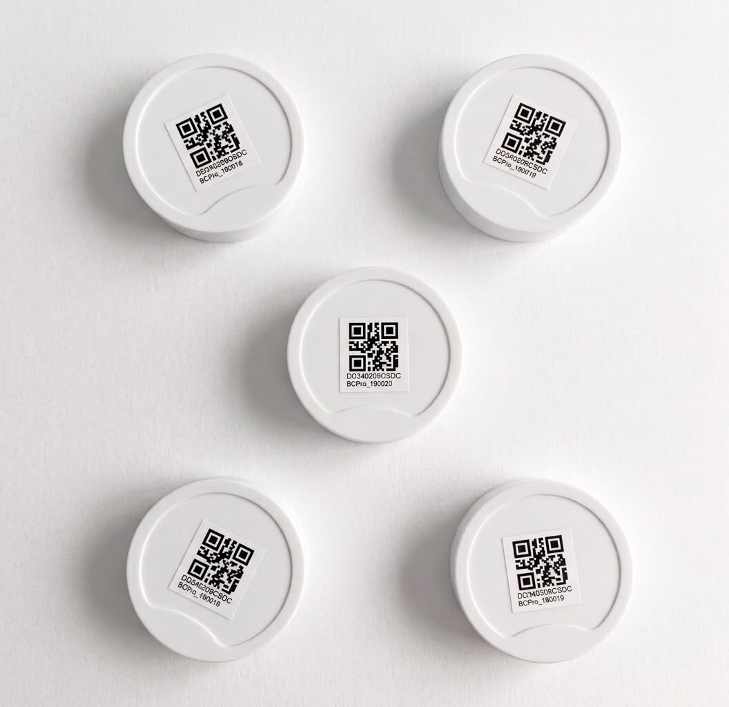 Blue Charm Beacons - Long Range Water-Resistant BLE iBeacon (BC05-MultiBeacon) - w/Adjustable Movement Sensor (5 Pack)