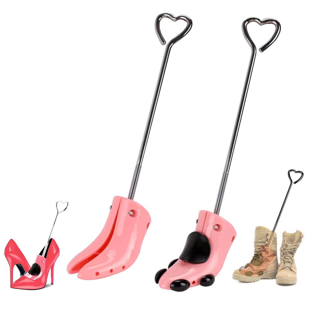 Shoe Stretcher Women Men Adjuatable Pro Shoe Boot Trees Expander Higher Spreader Stretching Hiking Working Boots Instep Height For Sneakers Flat Shoes Boots, One Size