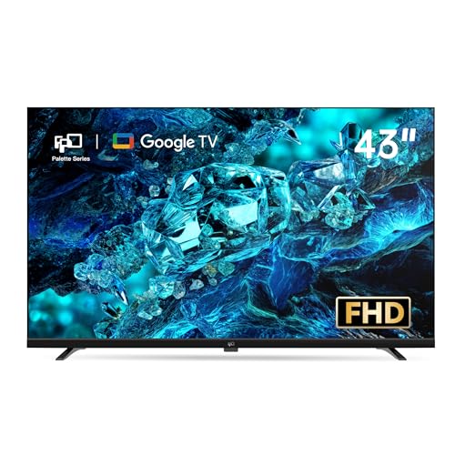 FPD 43 Inch Smart TV, Google TV with Google Cast, Dolby Audio