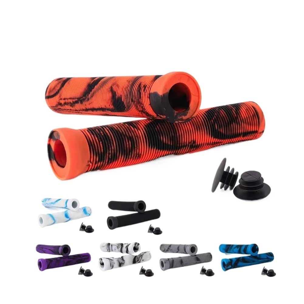 Griffe Zubehör Handgriffabdeckungen Ersatz-Scooter-Griffe Fahrradlenkerabdeckung Für 22,2 Mm Scooter-BMX-Fahrradstangen(Dark Blue)