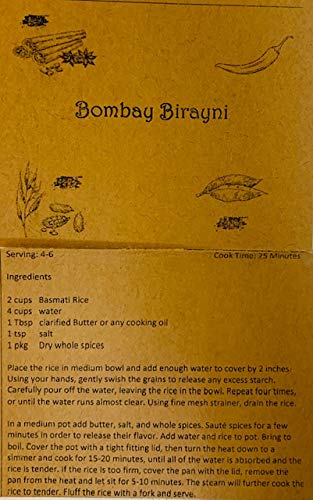 Miniatura 2 de Arroz Biryani Bombay (Bombay Biriyani, 1 libra (16 oz))