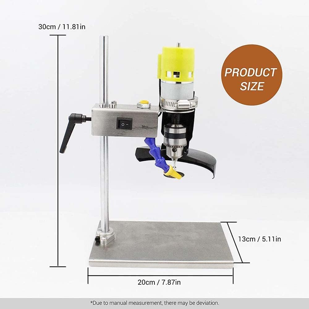 FAXIOAWA Cortador de Botellas de Vidrio, Velocidad del Motor Ajustable de 7 velocidades 6000rmin, máquina cortadora de Vidrio con Fuente de alimentación, para decoración de Manualidades Creativas DIY