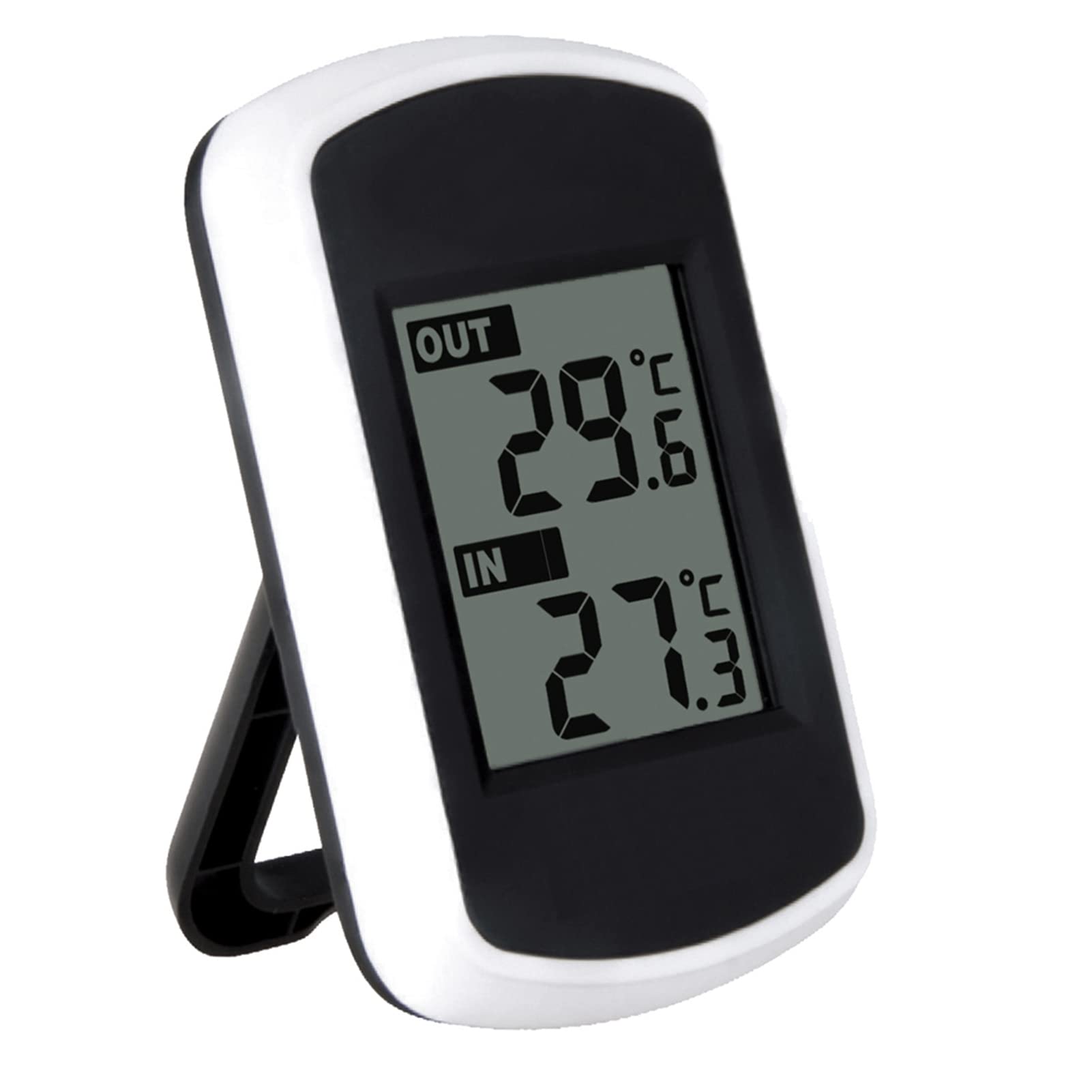 Chusui Termômetro LCD digital sem fio para interior e exterior medição de temperatura