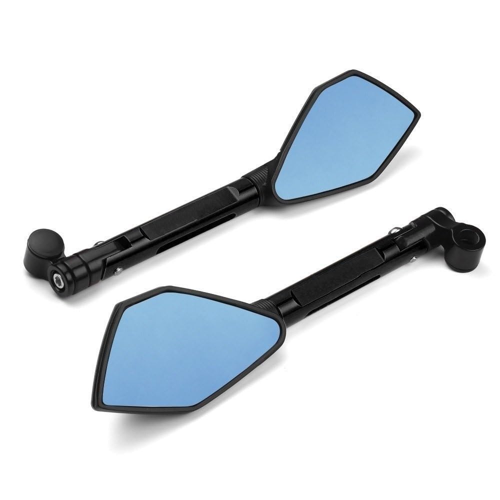 Specchietti Laterali per Y&amaha per T-Max 500 530 per TMAX530 SX/DX 2017 2018 2019 per TMAX 560 2020 2021 Specchietti Retrovisori per Moto in Alluminio CNC(Black)
