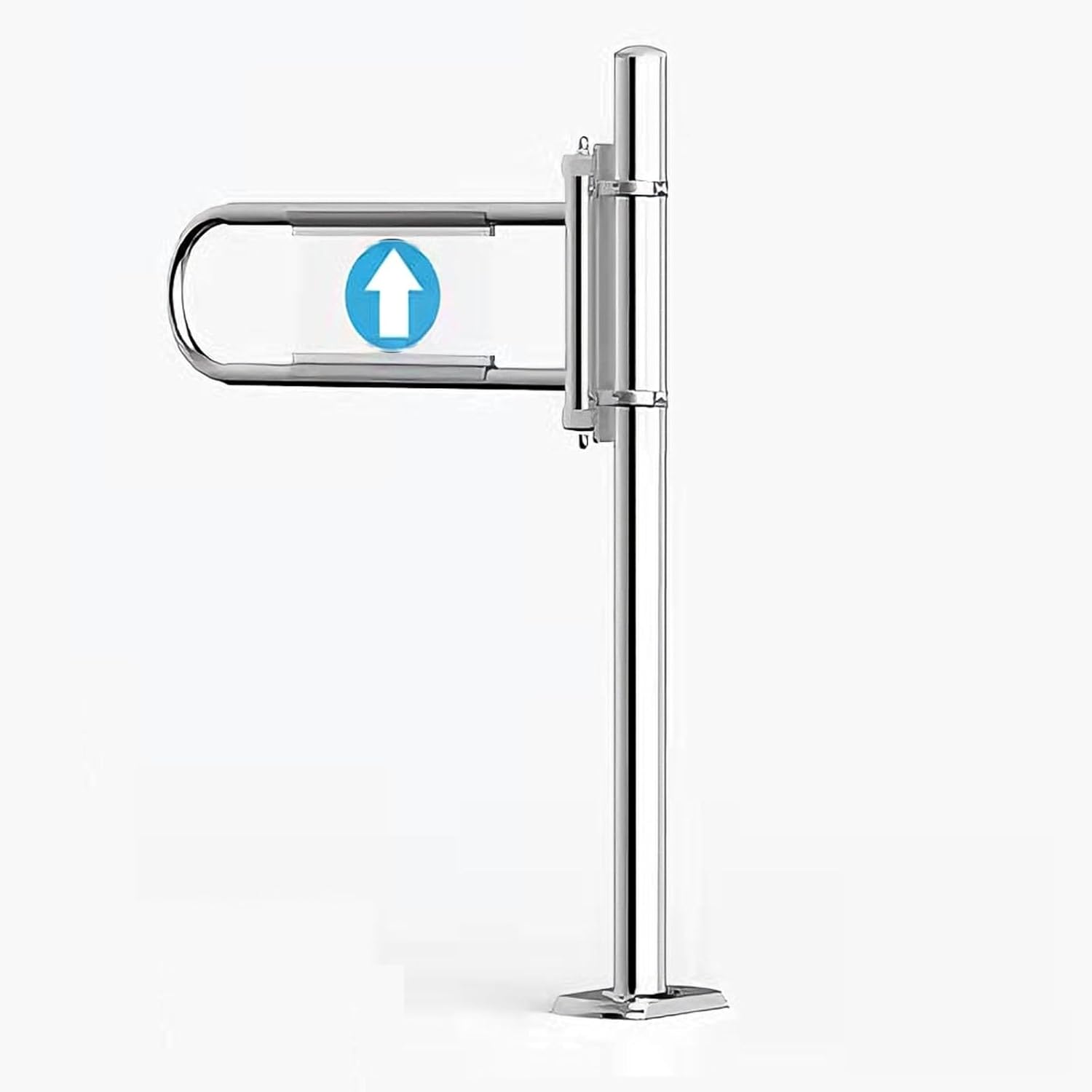 Manual Swing Gate for Market Entrance Security Door with Column Anti-Passage Device for Entry and Exit Automatic Self-Closing Swing Gate Entrance Portal