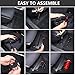 Aunginsy Under Seat Quick Release Roll Bar Fire Extinguisher Mount Bracket Compatible with Toyota Tundra 2022-2024 2025 Car Adjustable Fire Extinguisher Bottle Tie Bracket Billet Aluminum Accessories