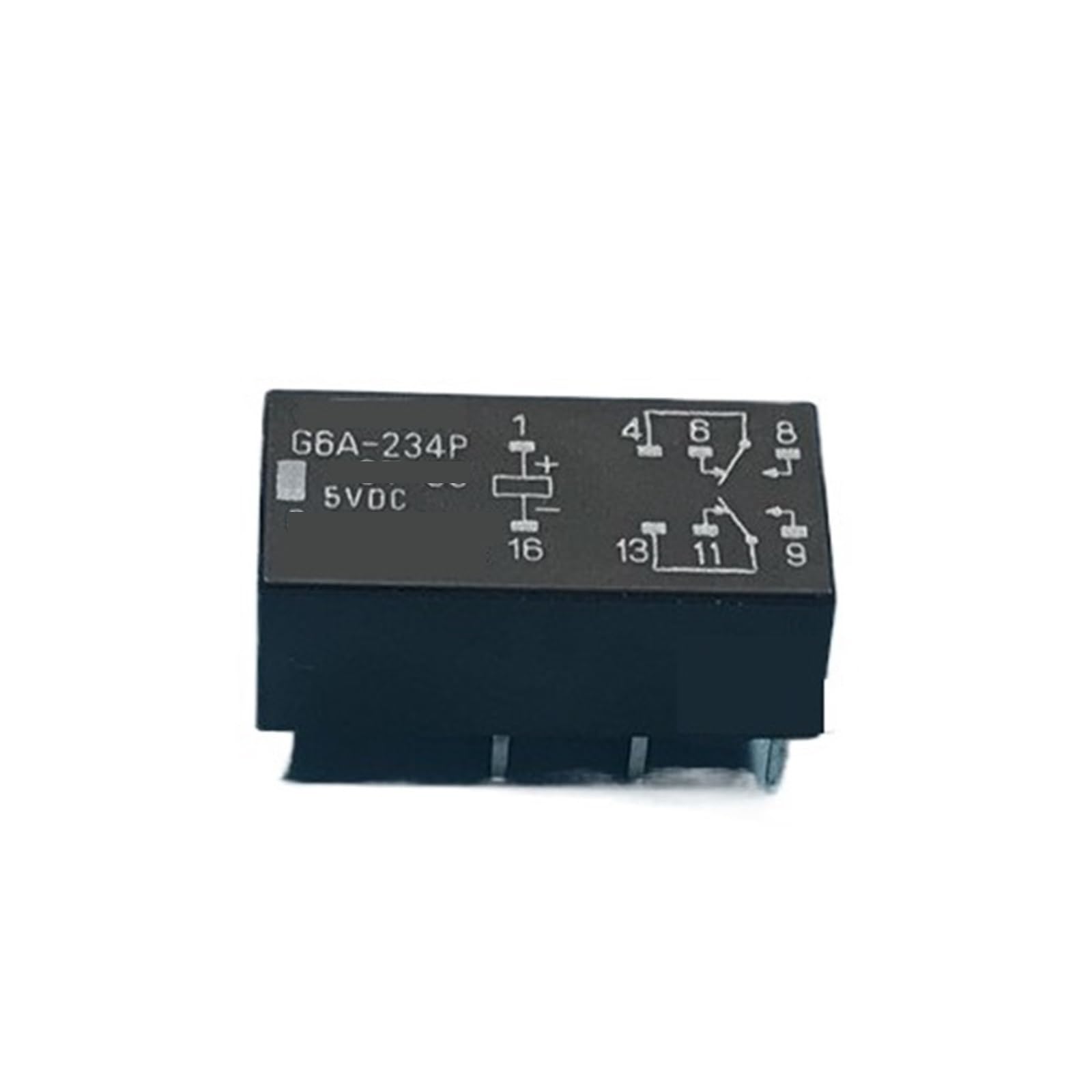 Relais G6A-234P-ST-US-5VDC 2A haute précision avec contacts dorés 8 pins
