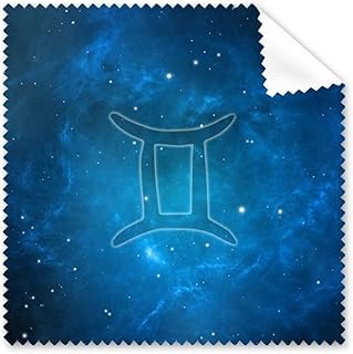 Starry Night Geni Zodiac Constellation Cleaning Cloth Phone Screen Glasses Cleaner 5pcs