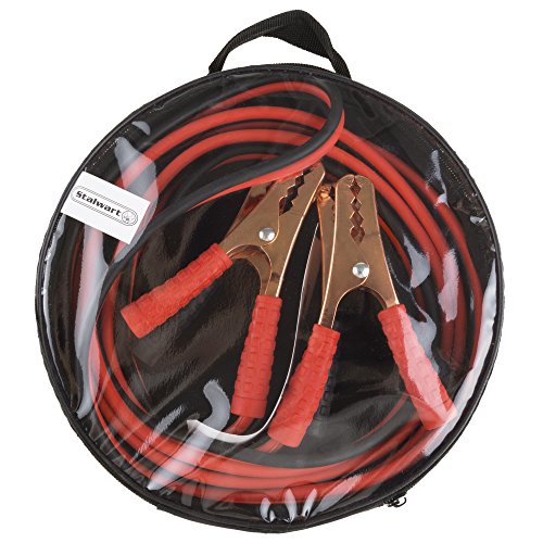 10 Gauge Jumper Cables 12ft Jump Starter Cable for Compact Cars and