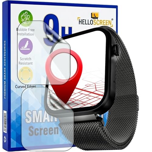 Image of 2 Pack | Screen Protector Guard for boAt Storm Call 3 | 1.83 inch | Smartwatch - Flexible & Ultrathin TPU Film, 9H Scratch Resistant, Bubble Free - Not a Tempered Glass