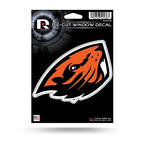 Rico Industries NCAA Oregon State Beavers Die Cut Window Decal, 5.75