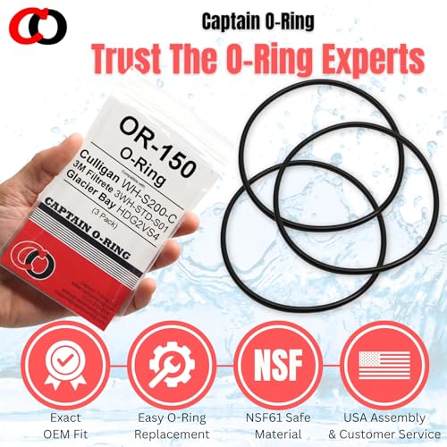image for Captain O-Ring - Replacement for Culligan OR-150 Water Filter Housing 