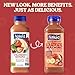 Naked Boosted Smoothie Strawberry Banana Machine, 15.2 fl oz Bottle - Real Fruit Juice Smoothie with Fiber, Excellent Source of Vitamin C and Vitamin E for Immune Support